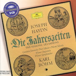 Die Jahreszeiten by Joseph Haydn ;   Gundula Janowitz ,   Peter Schreier ,   Martti Talvela ,   Wiener Singverein ,   Wiener Symphoniker ,   Karl Böhm