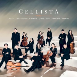 CELLISTA by Vitali ,   Liszt ,   Piazzolla ,   Bartók ,   Queen ,   Ravel ,   Gershwin ,   Mancini ;   Cellista Cello Ensemble