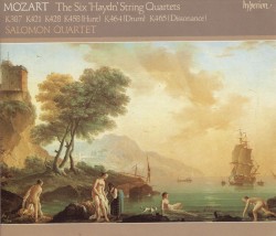 The Six "Haydn" String Quartets by Mozart ;   The Salomon String Quartet