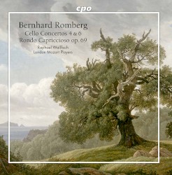 Cello Concertos 4 & 6 / Rondo Capriccioso, op. 69 by Bernhard Romberg ;   Raphael Wallfisch ,   London Mozart Players