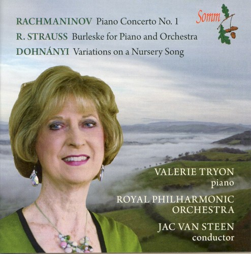 Rachmaninov: Piano Concerto no. 1 / R. Strauss: Burleske for Piano and Orchestra / Dohnányi: Variations on a Nursery Song