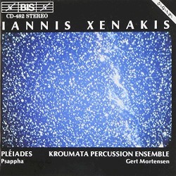 Pléiades / Psappha by Iannis Xenakis ;   Kroumata ,   Gert Mortensen
