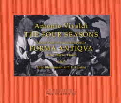The Four Seasons by Antonio Vivaldi ,   Theo Bleckmann ,   Uri Caine ;   Aarón Zapico ,   Forma Antiqva ,   Aitor Hevia