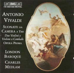 Suonate da camera a tre by Antonio Vivaldi ;   London Baroque ,   Charles Medlam