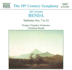 Sinfonias Nos. 7-12 by Jiří Antonín Benda ;   Prague Chamber Orchestra ,   Christian Benda