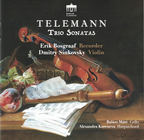 Georg Philipp Telemann - The Trio Sonatas for Recorder, Violin and Basso Continuo