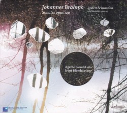 Sonates Opus 120 / Märchenbilder Opus 113 by Johannes Brahms ,   Robert Schumann  -   Agathe Blondel ,   Irène Blondel