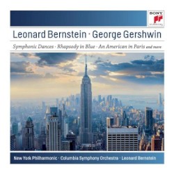 Symphonic Dances / Rhapsody in Blue / An American in Paris by Leonard Bernstein ,   George Gershwin ;   New York Philharmonic ,   Columbia Symphony Orchestra ,   Leonard Bernstein