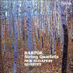String Quartets by Bartók ;   New Budapest Quartet