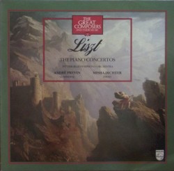 Piano Concertos Nos. 1 & 2 by Franz Liszt ;   Pittsburgh Symphony Orchestra ,   André Previn ,   Misha Dichter