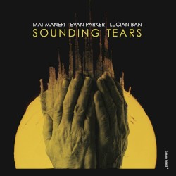 Sounding Tears by Mat Maneri ,   Evan Parker ,   Lucian Ban