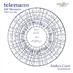 100 Menuets, TWV 34:1-100 by Telemann ;   Andrea Coen