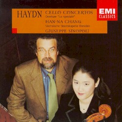 Cello Concertos / Lo Speziale Overture by Haydn ;   Han‐Na Chang ,   Staatskapelle Dresden ,   Giuseppe Sinopoli