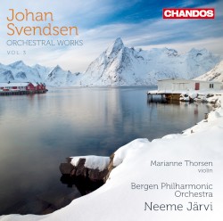 Orchestral Works, Volume 3 by Johan Svendsen ;   Bergen Philharmonic Orchestra ,   Neeme Järvi ,   Marianne Thorsen