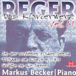 Das Klavierwerk, Volume 11 by Max Reger ;   Markus Becker