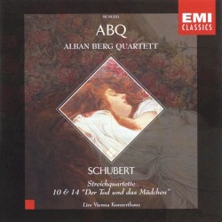 Streichquartette 10 & 14 „Der Tod und das Mädchen“ by Schubert ;   Alban Berg Quartett