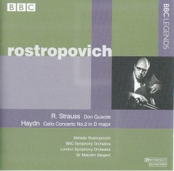 Strauss: Don Quixote / Haydn: Cello Concerto No. 2 by R. Strauss ,   Haydn ;   Rostropovich