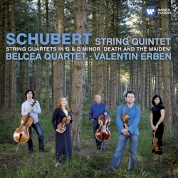 String Quintet / String Quartet no. 15 / String Quartet no. 14 by Franz Schubert ;   Belcea Quartet ,   Valentin Erben