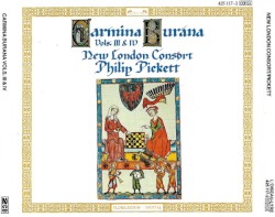 Carmina Burana by New London Consort ,   Philip Pickett