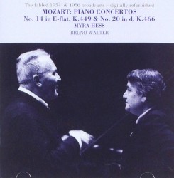 Piano Concertos by Wolfgang Amadeus Mozart ;   Dame Myra Hess ,   Bruno Walter