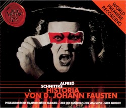 Historia von D. Johann Fausten by Alfred Schnittke ;   Philharmonisches Staatsorchester Hamburg ,   Chor der Hamburgischen Staatsoper ,   Gerd Albrecht