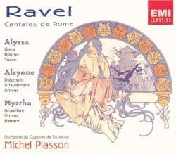 Cantates de Rome by Ravel ;   Orchestre national du Capitole de Toulouse ,   Michel Plasson