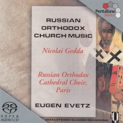 Russian Orthodox Church Music by Russian Orthodox Cathedral Choir, Paris ,   Eugen Evetz ,   Nicolai Gedda