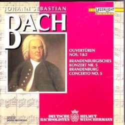 Overturen Nos. 1&2 Brandenburgisches Konzert Nr.5 by Johann Sebastian Bach ;   Deutsche Bachsolisten
