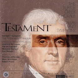 Testament by Turtle Creek Chorale ,   Dallas Wind Symphony