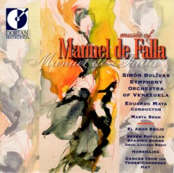 Music Of Manuel Da Falla by Manuel de Falla ,  Eduardo Mata ,  Orquesta Sinfónica Simón Bolívar