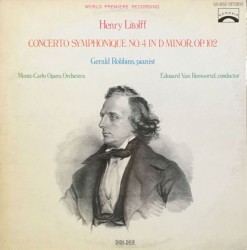 Concerto Symphonique no. 4 in D minor, op. 102 by Henry Litolff ;   Gerald Robbins ,   The Monte Carlo Opera Orchestra ,   Edouard van Remoortel