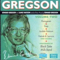 Brass Music, Volume Two by Edward Gregson ;   Black Dyke Mills Band
