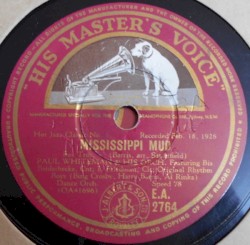 Mary (What Are You Waiting For?) / Mississippi Mud by Paul Whiteman & His Orch.