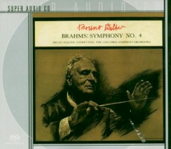 Symphony No.4 in E Minor, Op.98 by Johannes Brahms ;   Bruno Walter  &   Columbia Symphony Orchestra