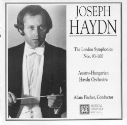 The London Symphonies Nos. 93-100 by Joseph Haydn ;   Austro-Hungarian Haydn Orchestra
