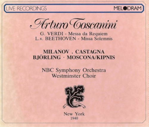 G. Verdi: Requiem / L. v. Beethoven: Missa solemnis