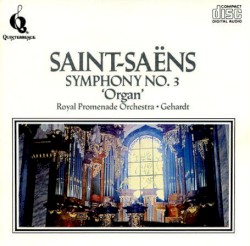 Symphony No. 3 in C minor, op. 78 "Organ" by Camille Saint‐Saëns ;   Royal Promenade Orchestra ,   Alfred Gehardt