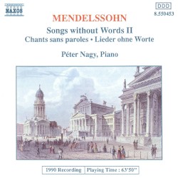 Songs Without Words II by Mendelssohn ;   Péter Nagy