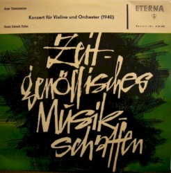 Konzert für Violine und Orchester by Aram Chatschaturjan ;   Gustav Schmahl ,   Gerhard Pflüger ,   Gewandhausorchester Leipzig
