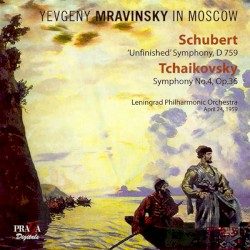 Evgeny Mravinsky in Moscow (April 24, 1959) by Franz Schubert  /   Пётр Ильич Чайковский ;   Yevgeny Mravinsky ,   Leningrad Philharmonic Orchestra