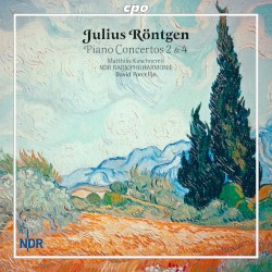 Piano Concertos 2 & 4 by Julius Röntgen ;   Matthias Kirschnereit ,   NDR Radiophilharmonie ,   David Porcelijn