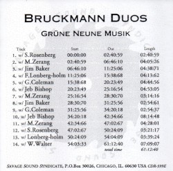 Duos (Grüne Neune Musik) by Bruckmann