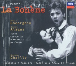 La bohème by Giacomo Puccini ;   Angela Gheorghiu ,   Roberto Alagna ,   Riccardo Chailly ,   Orchestra  e   coro del Teatro alla Scala di Milano