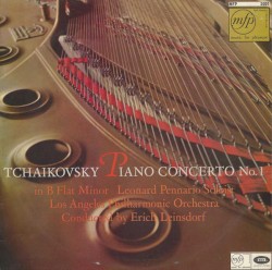 Piano Concerto no. 1 by Peter Tchaikovsky ;   Leonard Pennario ,   Los Angeles Philharmonic ,   Erich Leinsdorf