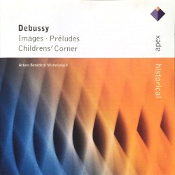 Images / Préludes / Children's Corner by Debussy ;   Arturo Benedetti Michelangeli