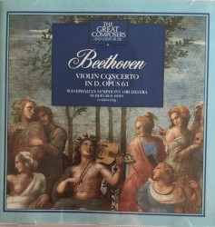 The Great Composers, No. 6: Beethoven: Violin Concerto in D major, Op. 61 by Beethoven ;   Susanne Lautenbacher ,   Westfälisches Sinfonie-Orchester ,   Hubert Reichert
