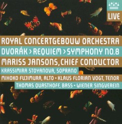 Requiem / Symphony no. 8 by Dvořák ;   Royal Concertgebouw Orchestra ,   Mariss Jansons