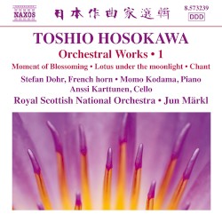 Orchestral Works • 1 by Toshio Hosokawa ;   Stefan Dohr ,   Momo Kodama ,   Anssi Karttunen ,   Royal Scottish National Orchestra ,   Jun Märkl