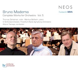 Complete Works For Orchestra Vol. 5 by Bruno Maderna ;   Thomas Zehetmair ,   Markus Bellheim ,   hr-Sinfonieorchester / Frankfurt Radio Symphony Orchestra ,   Arturo Tamayo