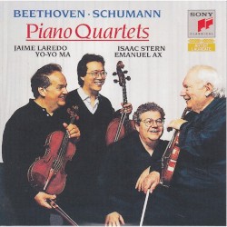 Piano Quartets by Beethoven ,   Schumann ;   Isaac Stern ,   Yo‐Yo Ma ,   Emanuel Ax ,   Jaime Laredo